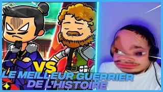 JE REAGIS A QUI EST LE MEILLEUR GUERRIER DE L'HISTOIRE ?!