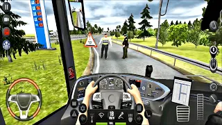 The City Accident | Police Stopped Me | Bus Simulator Ultimate | Multiplayer Bus Wheels Android Game