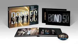 Распаковка Blu-ray Джеймс Бонд "Бонд 50" коллекционное издание / James Bond 50 collector's edition