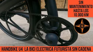 HONBIKE U4  10.000 KM SIN MANTENIMIENTO , SIN CADENA , LA MEJOR BICICLETA ELECTRICA DE CIUDAD