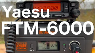Yaesu FTM -6000 同じような他のモービル機と簡単な比較
