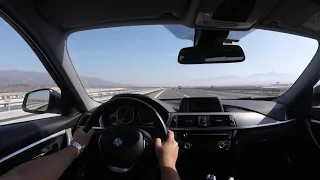 BMW F30 3.18i İZMİR-İSTANBUL OTOYOL POV SÜRÜŞ