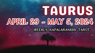 WOW! KONTENG HAKBANG NA LANG! ABOT MO NA ANG PANGARAP ♉️ TAURUS APRIL 29 - MAY 5, 2024 #KAPALARAN888