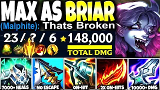 Fiora met my Briar Top Lane and the Most OP MAX ATTACK SPEED ON-HIT BUILD GUIDE 🔥 LoL Briar Gameplay