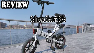 Electric Bicycle, Sailnovo 14'' Folding E Bike Review