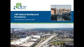 RIDOT - I-95 Northbound Viaduct - Project Webinar