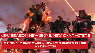 Apex Legends Season 4 Gameplay Trailer Reaction! Wattson Main's reaction to Revenant gameplay!