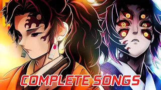 Demon Slayer All Openings & Endings 1 - 4 FULL【鬼滅の刃 OPとED 2023】 Season 1 - 3