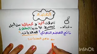 ملخص الفصل الاول / رابعة متوسط / الجزء الاول