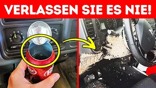 Lassen Sie niemals eine Wasserflasche im Auto + andere Sicherheitstipps