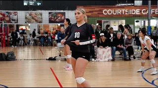 Setter Volleyball Highlights (2024) - Olivia Grovert #10 | Class of 2026 - First 2 SCVA Tournaments