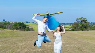 Chá Revelação com Avião Agrícola e Arco Íris | Laís & Pedro | Fabio Henrique Foto e Filme