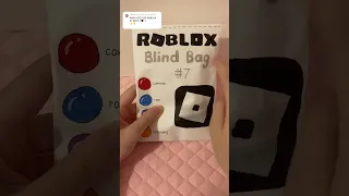 roblox blind bag 7! #roblox #blindbag #papercraft #craft #diy #papersquishy #asmr #diycrafts #gaming