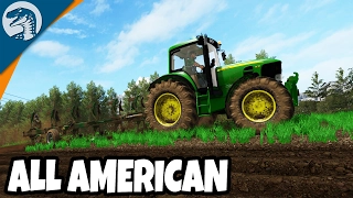 BIG AMERICAN TRACTOR WORKS FIELDS | Rappack Farms #28 | Farming Simulator 17 Multiplayer Gameplay