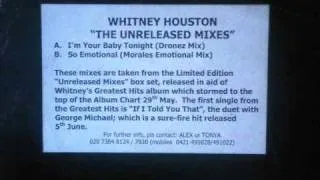 Whitney Houston - I'm Your Baby Tonight (Dronez Mix).wmv