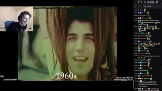 xQc reacts to 110 Years of High School: 1900s-2010s (with chat)