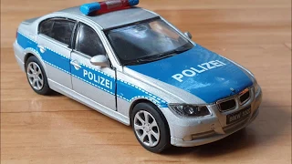 Diecast BMW 330i,Welly,1:43 Scale.Автомодели.Обзор