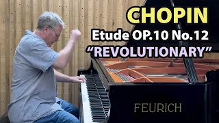 Chopin Etude Op.10 No.12 "Revolutionary" P. Barton, FEURICH 218 piano