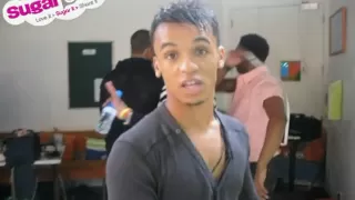 JLS - behind the scenes at Teenick with Sugarscape.com