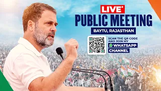 Public Meeting | Baytu, Rajasthan | Rahul Gandhi