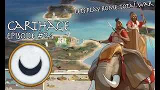 Battle of a Thousand Peasants - Carthage Episode #24 - Let's Play Rome: Total War