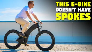 This E-bike Doesn't Have Spokes!