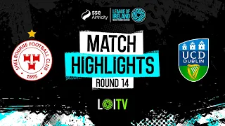 SSE Airtricity Men's Premier Division Round 14 | Shelbourne 1-0 UCD | Highlights