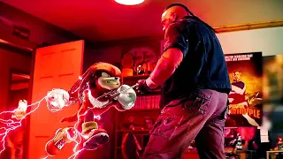 Knuckles Vs Bounty Hunters Fight Scene | KNUCKLES (2024) Movie CLIP HD