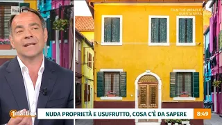 Nuda proprietà e usufrutto, cosa c'è da sapere - Unomattina 16/04/2024