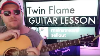 How To Play Twin Flame - Machine Gun Kelly Guitar Tutorial (Beginner Lesson!)