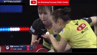 FINALS: Ito M  / Hayata H  VS Sun Y / Wang M   | 2021 World Championship