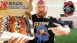 Ryback Feeding Time: Evel Pie Beef, Mushroom, Olive & Parsley Deep Dish Pizza Review
