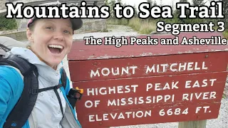 Mountains to Sea Trail Segment 3 High Peaks and Asheville Pisgah Inn to Black Mountain Campground