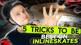 5 TRICKS THAT WILL MAKE YOU A BETTER SKATER ON INLINESTAKES / ROLLERBLADES