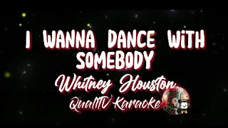 I WANNA DANCE WITH SOMEBODY | karaoke version | Whitney Houston | #karaoke #minusone #lyrics