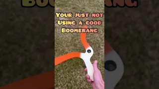 Proving Boomerangs Really Come Back #boomerangs #cool #funny #phonk