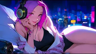 Your Waifu's done studying | Chill Synthwave New Vaporwave - Study & Gaming Music Mix