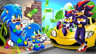 Poor Sonic Father and Rich Shadow Father - Sonic the Hedgehog 2 Animation