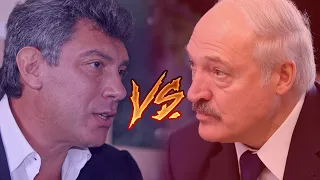 Немцов о Лукашенко: Это славянский Каддафи / Усы Лукашенко