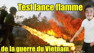 Peut on faire un barbecue avec un lance flamme de la guerre du Vietnam ?