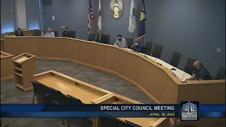 Special City Council Meeting 4-26-2022