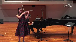 Hannah Wan Ching Tam performs Dvořák's Violin Concerto in A minor, Op. 53, Allegro ma non troppo