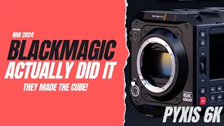 Blackmagic actually made the Cube Camera! - First Thoughts | NAB 2024