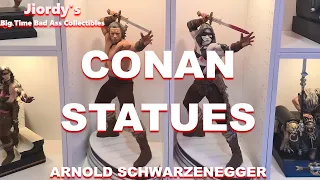 CONAN THE BARBARIAN Arnold Schwarzenegger Statues PCS Sideshow Chronicle Collectibles Movie Figures