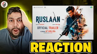 Ruslaan Official Trailer | Aayush Sharma, Jagapathi Babu, Sushrii | Radhamohan | REACTION BY RG