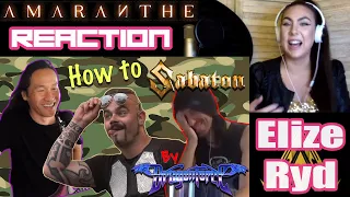 REACTION!! Elize Ryd AMARANTHE Reacts to DRAGONFORCE x SABATON Song with Herman Li & Sam Totman