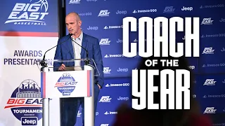 Dan Hurley BIG EAST Coach of the Year Speech