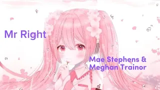 Meghan Trainor // mr right ( Nightcore )