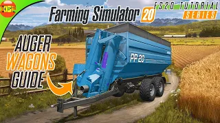 What is Auger Wagon and how to use it? | Farming Simulator 20 Tutorial