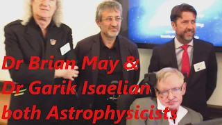STEPHEN HAWKING, BRIAN MAY - STARMUS FESTIVAL TENERIFE - VIDEO, PICTURES, WORDS BY ROBIN NOWACKI